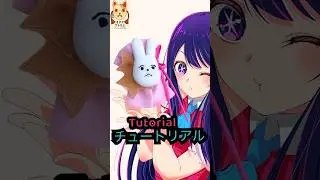 🎀✨ Mo&ntilde;o de Kana Arima | Tutorial r&aacute;pido 【Oshi no Ko】 #oshinoko #推しの子