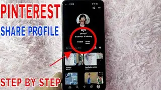 ✅ How To Share Your Pinterest Profile 🔴