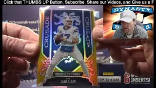 2023 Rookies and Stars Football Card 5 Box Partial Case Break #2   sports Cards