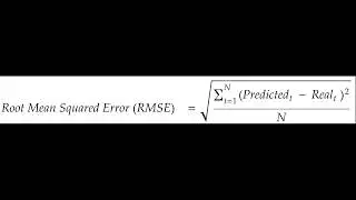RMSE Tutorial