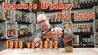 #67 JOHNNIE WALKER RED LABEL  1970 vs 2022 - still the same whisky???