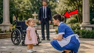 A FILHA DO EMPRESÁRIO NÃO CONSEGUIA ANDAR… ATÉ QUE UMA FAXINEIRA PERCEBEU ALGO QUE NINGUÉM VIU