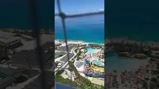 VIEWS OF COCOCAY ISLAND FROM AIR BALLON !    #cococay #bahamas #airballoon #royalcaribbean  #cruise