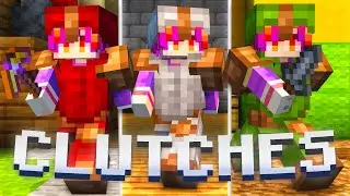 SWEATY Hypixel Bedwars Clutches