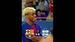 Lamine Yamal vs Como | Barcelona vs Como | PRE SEASON MATCH | #shorts #football #viral