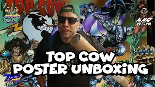 TOP COW PRODUCTIONS POSTER(S) UNBOXING -  Thanks to the AKAPAD Army - 90s Comics