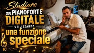 STUDIARE CON UN PIANOFORTE DIGITALE UTILIZZANDO UNA STRANA FUNZIONE!
