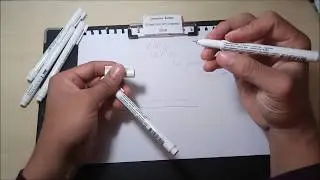 Art Reviews Marvy Uchida fine liners for drawing (Dremico's Art)