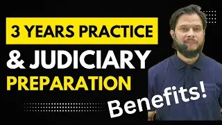 Why 3 Years&rsquo; Practice Matters for Judiciary Exams | Must-Watch for Aspirants