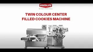 Twin Colour Center Filled Cookies Machine | Goodlife Technologies Pvt. Ltd.