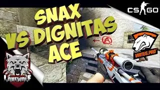 ECS Season 1. Snax vs Dignitas. Ace.