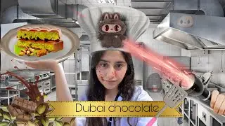 Making Dubai chocolate 🍫 💚