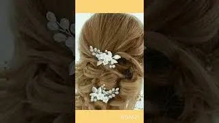 Pearl Leaf Wedding Hair Accessories🤰#hairstyle#hairaccessorieshandmade#hairaccessories#accessory