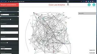 Legal Data Research Infrastructure - Demo