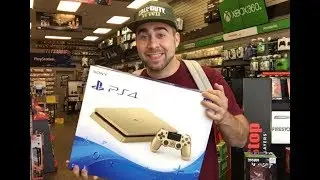 SURPRISING my Mom with her FIRST GOLD PS4! THANKS GAMESTOP! 🎮😍