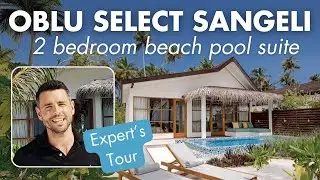 OBLU SELECT Sangeli Maldives: ULTIMATE 2-комнатный люкс с бассейном на пляже (ПОЛНЫЙ ТУР) 🌴