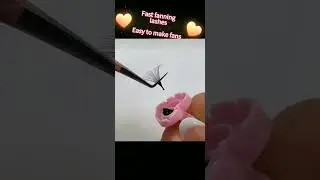 Fast fanning lashes, Easy to fans #lashes #factory #fyp #glue #eyelashes #beauty #lashextensions