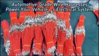 High-Durability Custom Wire Harnesses: Heat & Corrosion Resistant for Industrial Applications | B2B