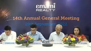 14th AGM   Emami Realty Limited 2022