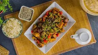 Crispy Air-Fryer Tofu & Vegetable Stirfry: A Protein-Packed Vegan Dinner In Under 30 Minutes