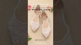 comfortable Wedding flats for bride - Kate Whitcomb  #weddingshoes #bridalshoes #bride #wedding