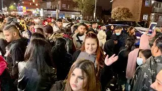4k London walk 2021| Ilford Lane Chand Raat Walking Tour May 2021 | Eid Shopping Tour Part 2