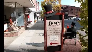 Dickens Characters for Christmas in Cambridge, Ohio (Part 1/2)