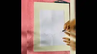 💦Waterfall 💦Pencil sketch for beginners #pencildrawing #drawing#art#easypencildrawing @arvlog3309