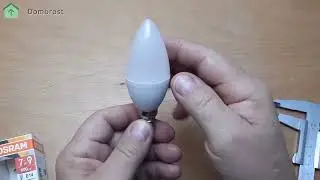 Osram ultra 7W E14 - первая часть