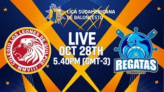 Group Phase | Leones v Regatas | Full Basketball Game | Liga Sudamericana de Baloncesto FIBA 2025