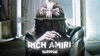 HOW TO MAKE RICH AMIRI TYPE BEAT LIKE 