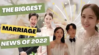 The Biggest And Most Shocking Korean Celebrities Marriage News Of 2022