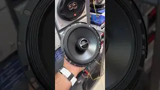Alpine S-S65 coaxial speaker sound test