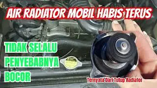 Cara memeriksa air radiator selalu berkurang / habis padahal tidak ada kebocoran di sistem pendingin