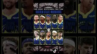THE BEST CASE SCENARIO FOR THE GOLDEN STATE WARRIORS POST FREE AGENCY 😱