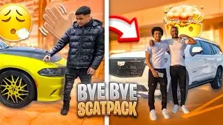 FIRST DRIVE TRADING MY SON SCATPACK IN FOR A CADILLAC ESCALADE V