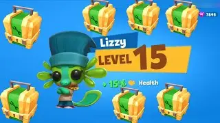Emerald Toolbox Crate Vs Lizzy Hype Skin Level 15 Upgrade Gameplay Head Hunter Zooba