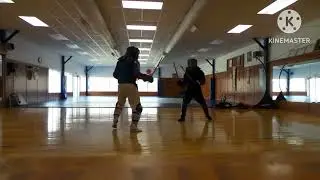 Tim Andrew double stick fighting rd3 - 4/2/23