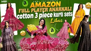 😳 Summer Special Cotton Kurtis 😍|Amazon Libas Branded Long Anarkali Kurti Sets|Kurtis