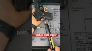 How heavy is a Glock trigger pull? 🤔 #shorts