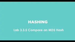 Security Pro+ || Test Out |Lab 3.3.5 Compare MD5 Hash