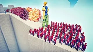 100x DEMONIC WARRIOR & NOOB GIANT vs 3x EVERY GOD - 🏹 Totally Accurate Battle Simulator