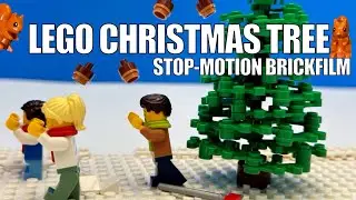 Finding a LEGO Christmas Tree | A Funny LEGO Stop-Motion Brickfilm Animation