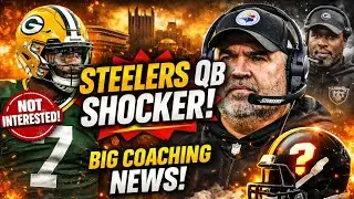 Steelers SHUT DOWN Malik Willis Rumors | Mike McCarthy REAL QB Plan Revealed| Steelers Latest news 