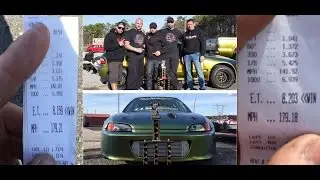 CLM Motorsports AWD Turbo K Series Civic EG - 8.15 @ 179 RECORD | Steve O 