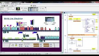 Demostración LOGIXPRO Simulator- Embotelladora