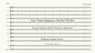 Aria Vorrei Spiegarvi, Oh Dio - KV418 Orchestral version W A Mozart