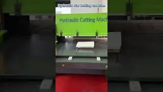 EPE Foam Cutting Press Machine | PE XPE EVA Foam Corrugated Cardboard Hydraulic Die Cutting Machine