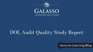 DOL Audit Quality Study Report