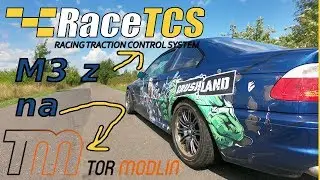 BMW e46 M3 i sportowa kontrola trakcji na TOR MODLIN RACE TCS | radzio FLAT OUT